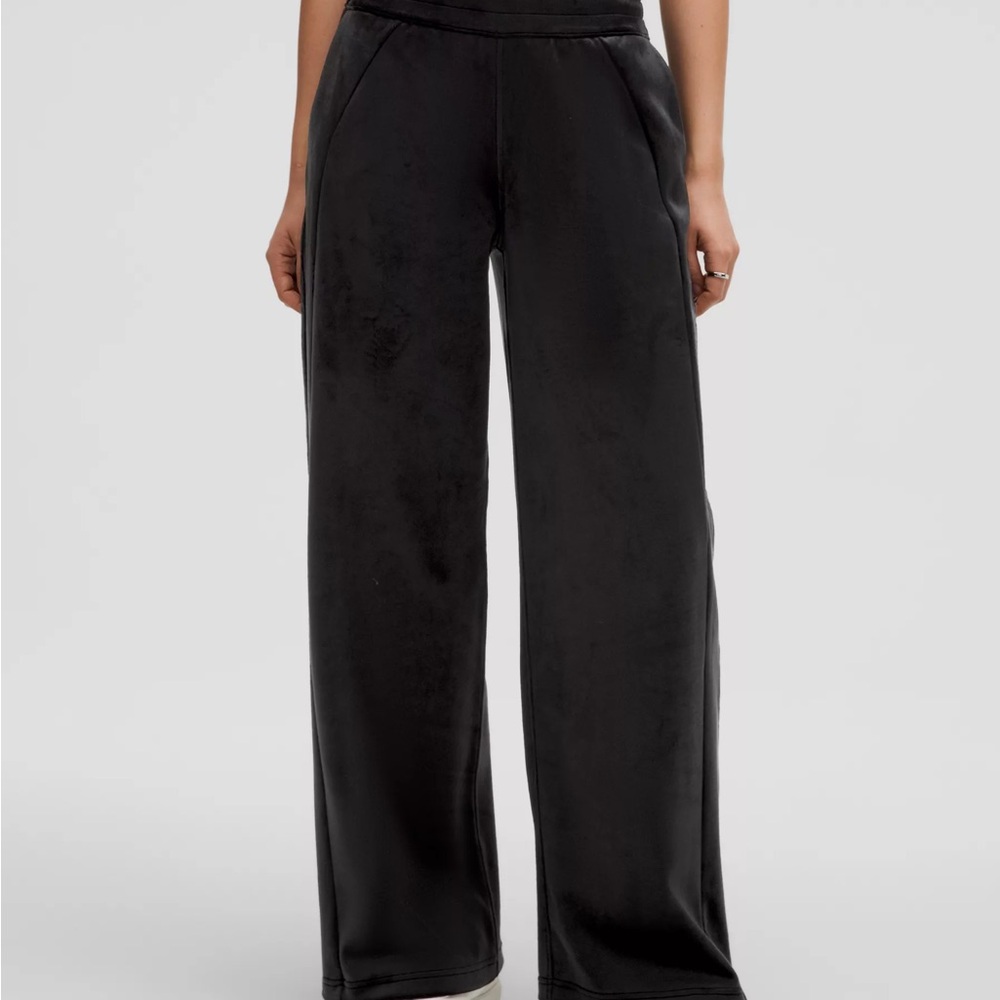 Lululemon Athletica Black Wide Leg Pants